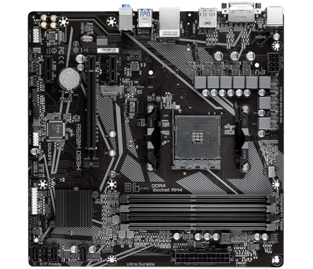 Gigabyte A520M DS3H - 609275 - zdjęcie 2